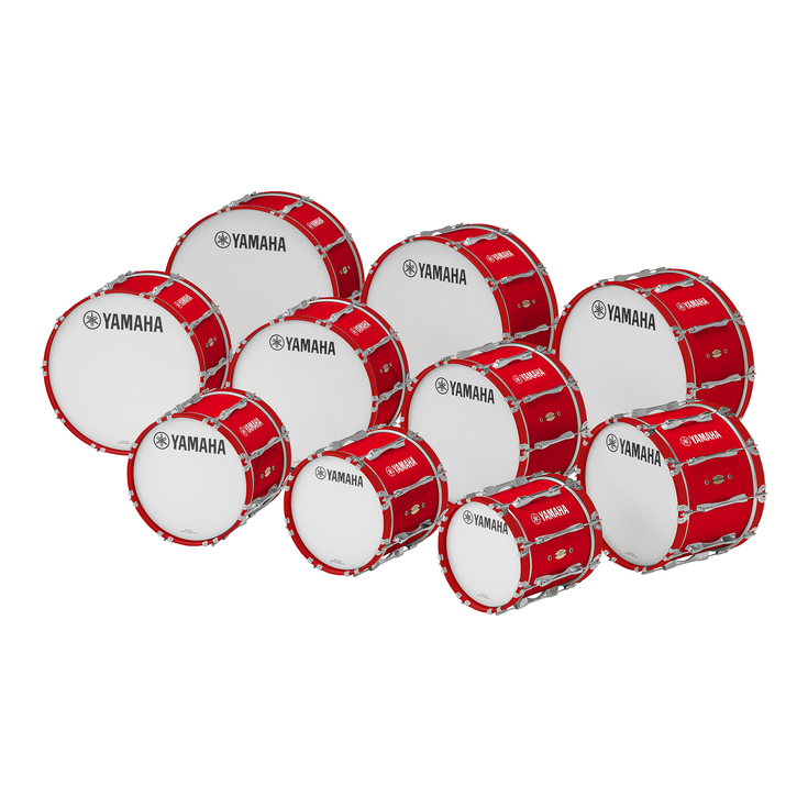 Yamaha Marching Drums MB-8300 (Red Forest)