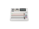 Consola de mezcla digital de 18 canales con interfaz de video Yamaha MGX12V W (Blanco)