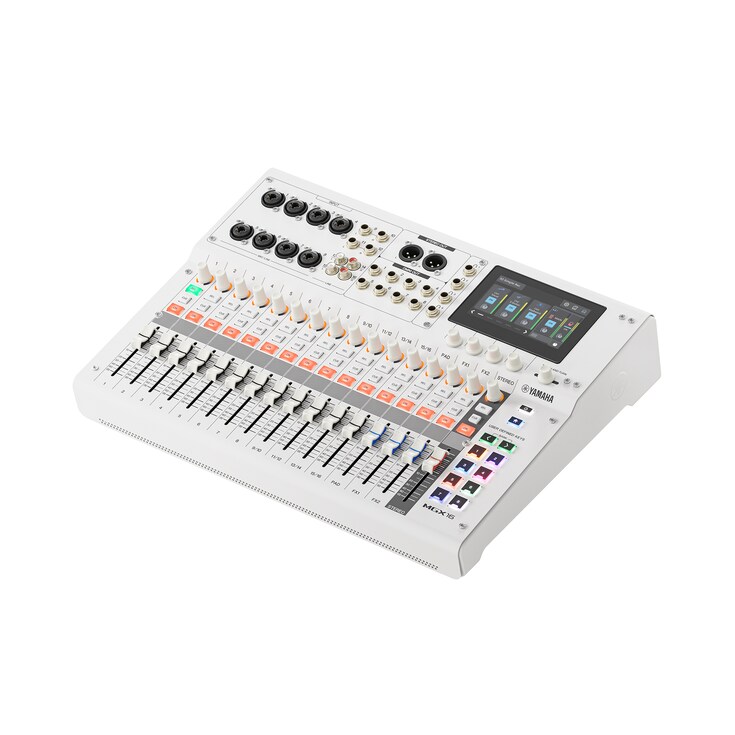 Consola de mezcla digital de 22 canales Yamaha MGX16 W (Blanco)