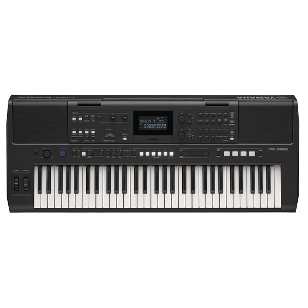 Vista superior del PSR-E583
