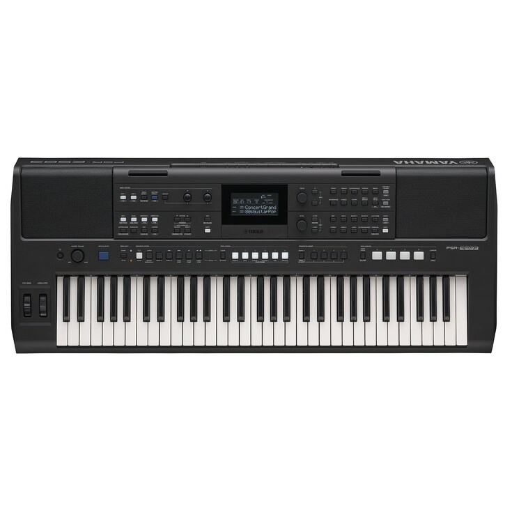 Vista superior del PSR-E583
