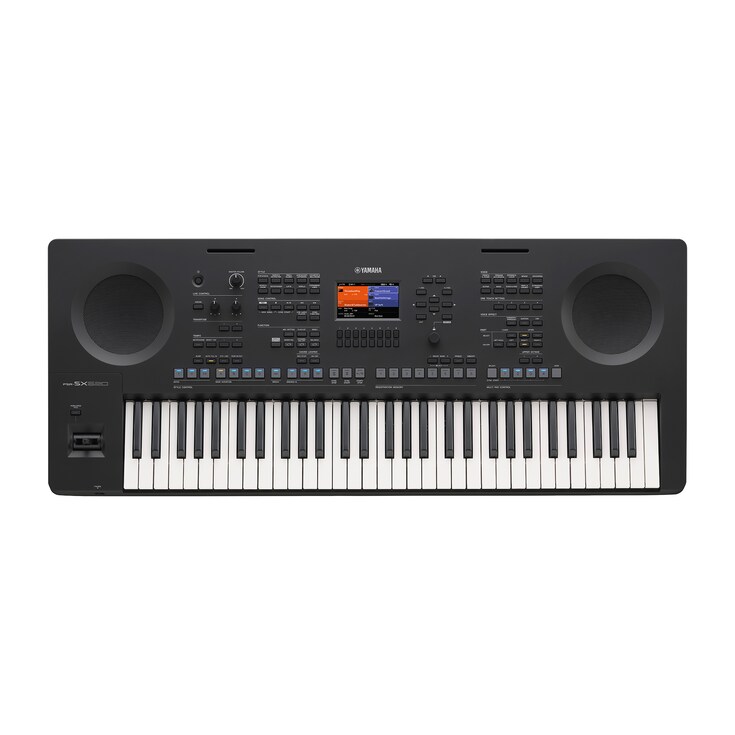 Vista superior del Arranger Workstation Yamaha PSR-SX620