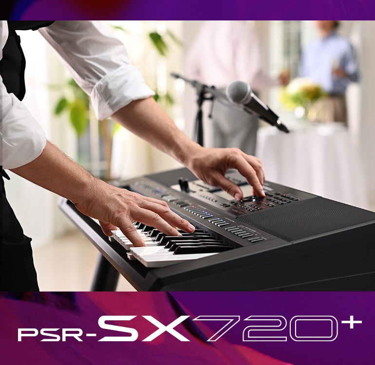 Estación de trabajo de arreglos Yamaha PSR-SX720+