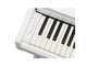 YDP-166_Blanco_teclado_izquierda