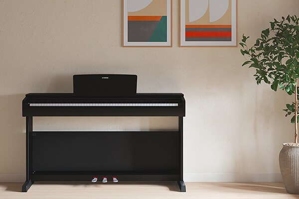 Un piano ARIUS que se integra bien en las salas de estar