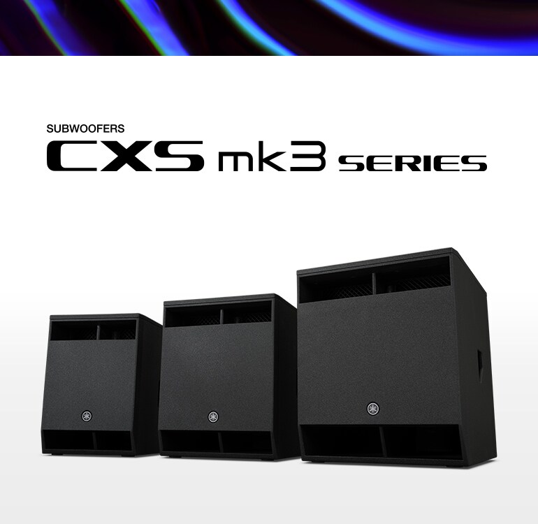 Serie de subwoofers Yamaha CXS mk3