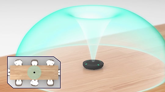 Illustration showing toroidal direction
