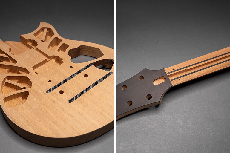 CHAMBERED BODY WITH ACOUSTIC DESIGN