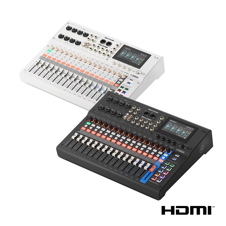 Consola de mezcla digital de 22 canales con interfaz de video Yamaha MGX16V