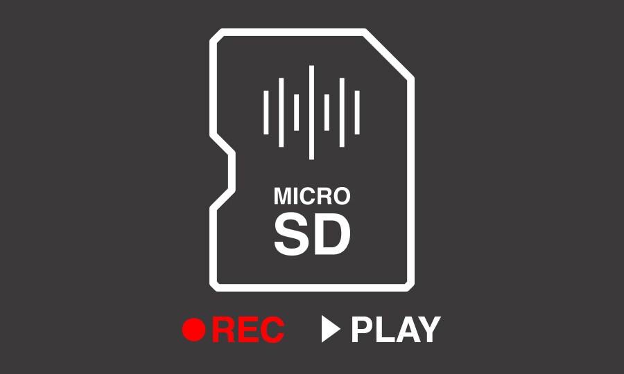Yamaha URX44: Grabación multipista en microSD