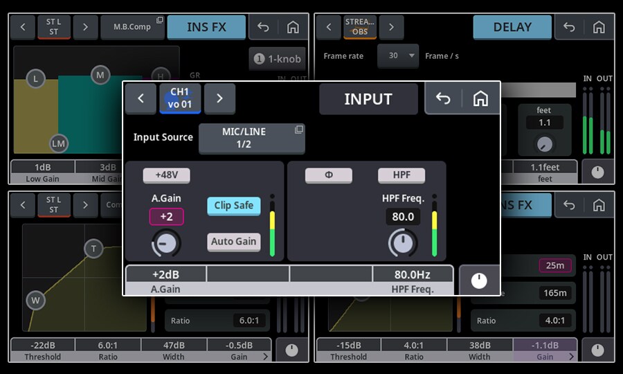 Yamaha URX44V: Herramientas de asistencia para un sonido profesional